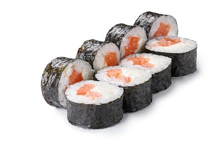 Ролл с лососем и сыром