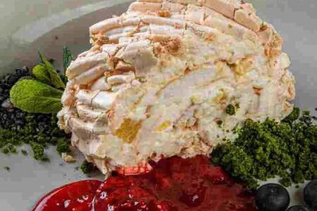 Меренговый рулет