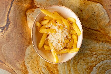 Фри с трюфельным маслом