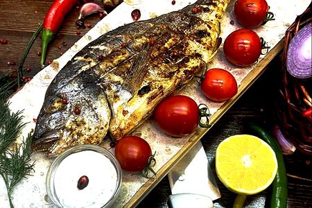 Дорадо на углях