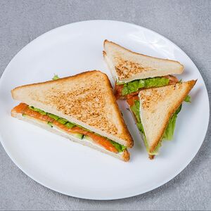 Биг Сэндвич с сёмгой