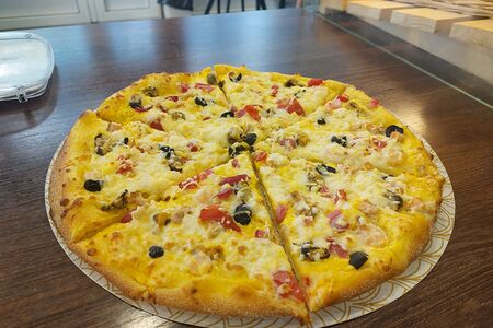 Пицца Морской коктейль