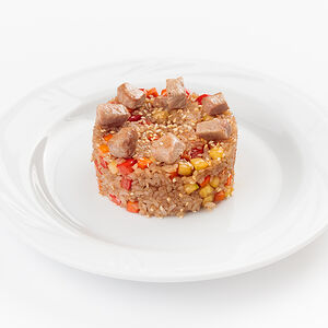 Рис со свининой