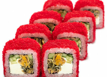 Ролл Калифорния с мидиями