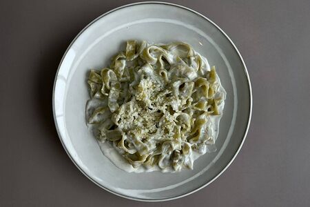 Феттуччине Три сыра