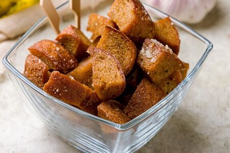 Гренки чесночные