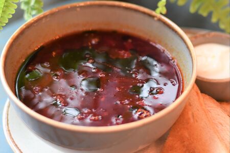 Борщ с говядиной