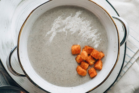 Крем-суп из шампиньонов