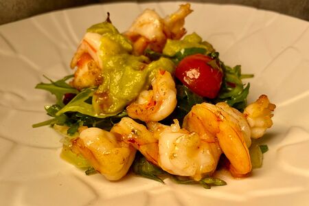 Цезарь с креветками