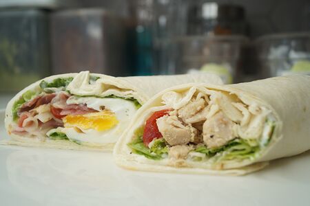 Ролл с курицей