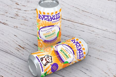 Лимонад Нэко с апельсином без сахара