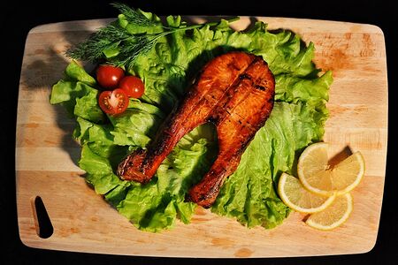 Шашлык из семги