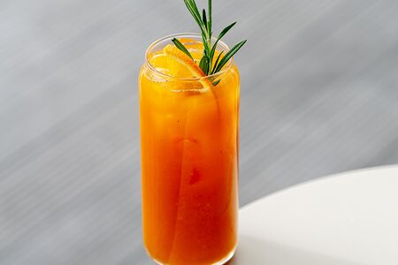 Лимонад манго-клубника