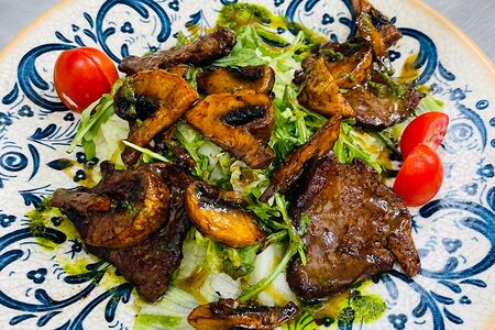 Салат Олов с овощами