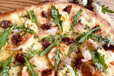 Римская пицца Креветка Цезарь