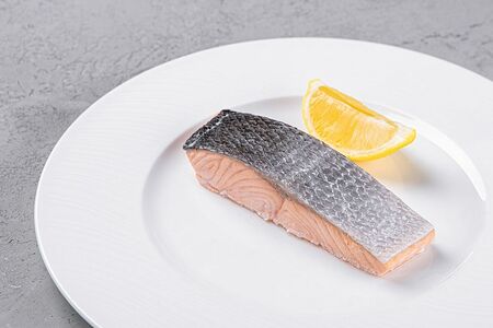 Лосось на пару