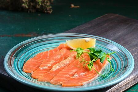 Лосось слабой соли
