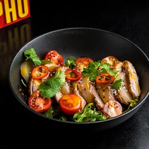 Салат с уткой по-кантонски