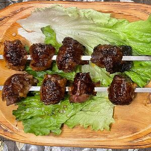 Баранья печень в оболочке