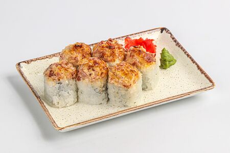 Запеченный ролл с беконом