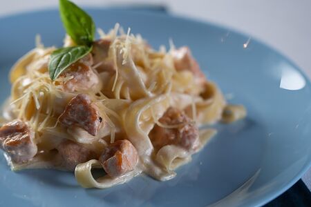 Паста Сливочный лосось