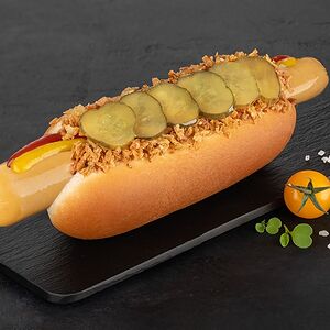 Датский хот-дог с Куриной колбаской