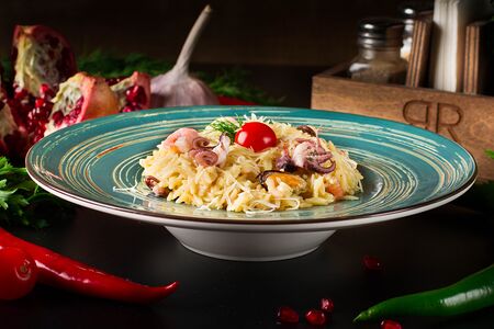 Ризотто с морепродуктами