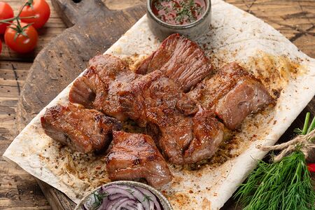 Шашлык из свиной шейки