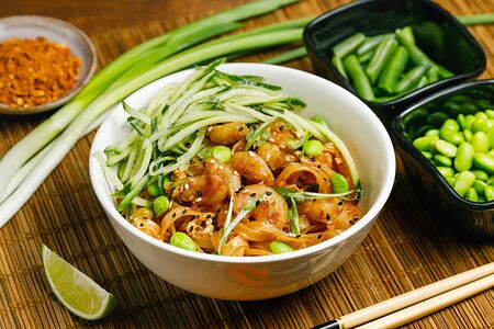 Вок Пад Тай с креветками