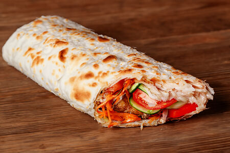 Мини-шаурма из курицы