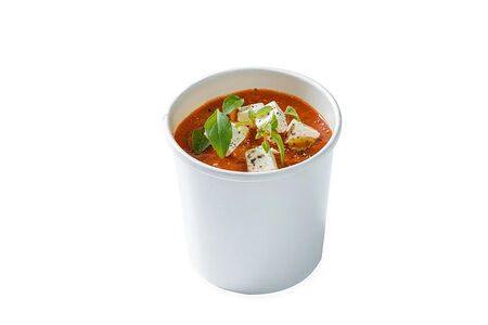 Суп Гаспачо с фетой