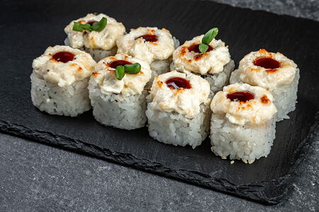 Запечённый с курицей