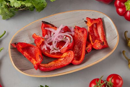 Болгарский перец на мангале