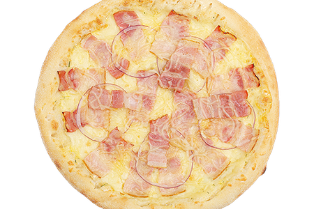 Карбонара на тонком тесте 25 см