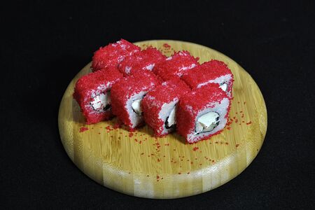 Ролл Калифорния макси с креветкой