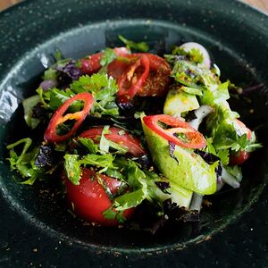 Салат имеретинский с душистыми травами