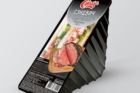 Сэндвич с рваной говядиной и соусом 1000 островов