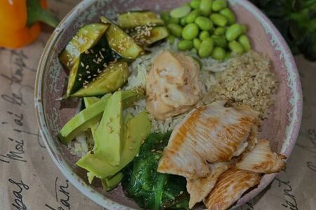 Поке с индейкой