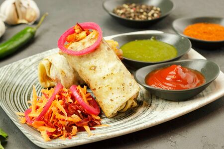 Муттон катхи ролл