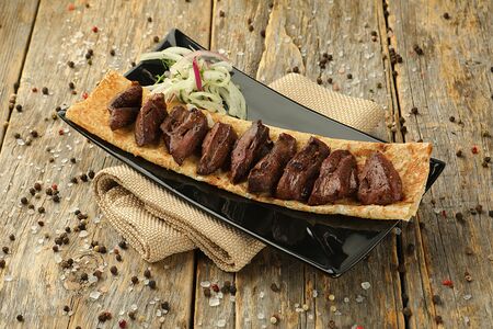 Шашлык из бараньего сердца