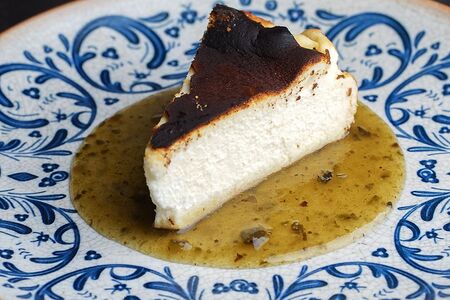 Баскский жжёный чизкейк