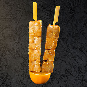 Якитори с тунцом