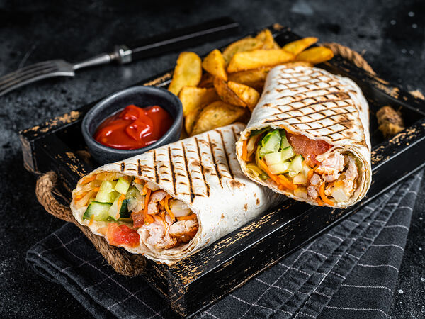 Шаверма и хинкали