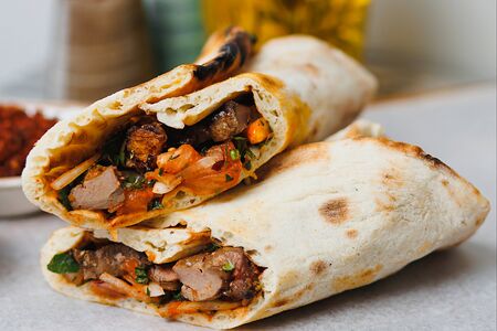 Дюрюм с печенью ягненка маленькая