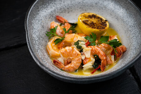 Тигровые креветки карамба