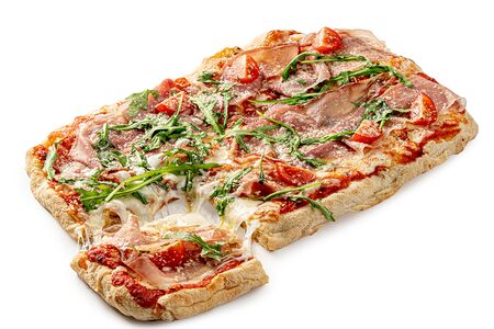 Римская пицца с пармским окороком