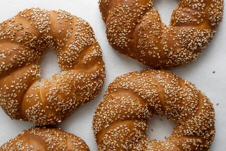 Симит с кунжутом