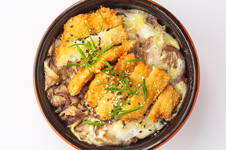 Оякодон с окунем