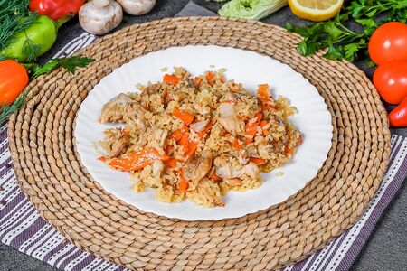 Плов с курицей
