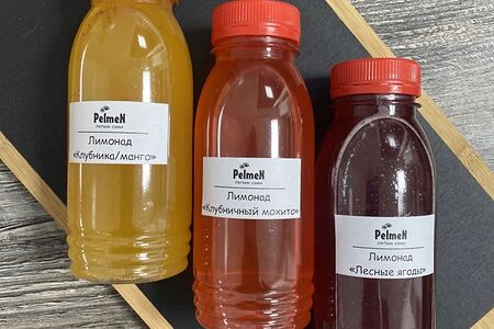 Лимонад Клубничный Мохито собственного производства